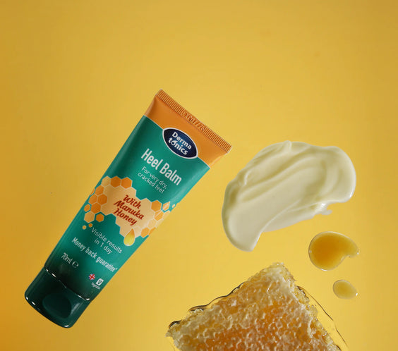 באלם קרם טיפולי לעקב ומרפק יד סדוק ויבש עם דבש מאנוקה ו 25% אוריאה 70 מל