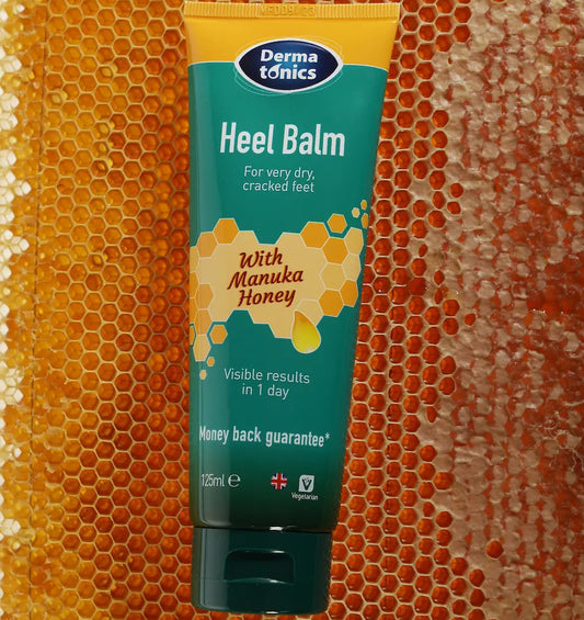 באלם קרם טיפולי לעקב ומרפק יד סדוק ויבש עם דבש מאנוקה ו 25% אוריאה 125 מל