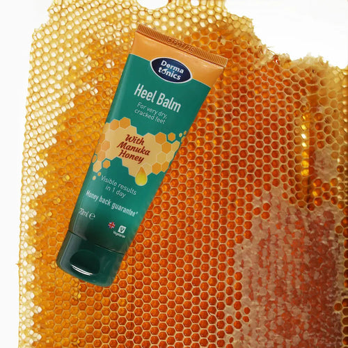 באלם קרם טיפולי לעקב ומרפק יד סדוק ויבש עם דבש מאנוקה ו 25% אוריאה 70 מל